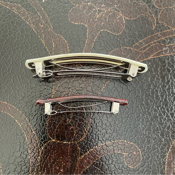 Made in France Vintage Barrette Hair Clips - Picture 2 of 6